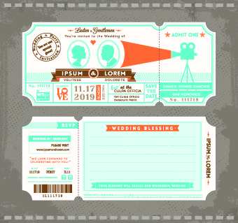 Honeymoon Travel ticket vector 01 travel ticket Honeymoon   