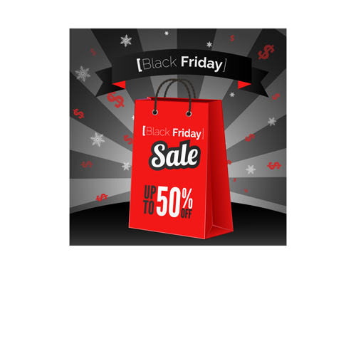 Discount black friday poster vector 05 poster discount Black friday   