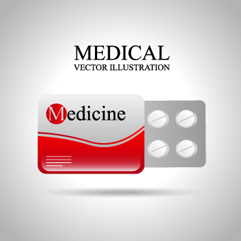 Medicine vector background Illustration 02 Vector Background medicine illustration background   