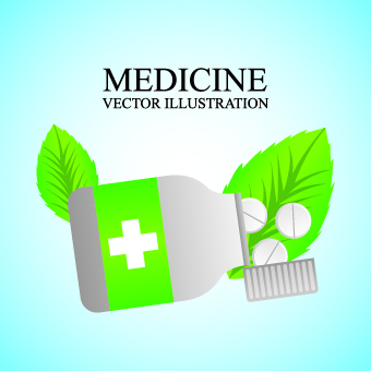 Medicine vector background Illustration 05 Vector Background medicine illustration background   