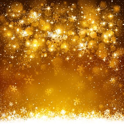 Golden snowflake christmas shiny background snowflake shiny golden christmas   