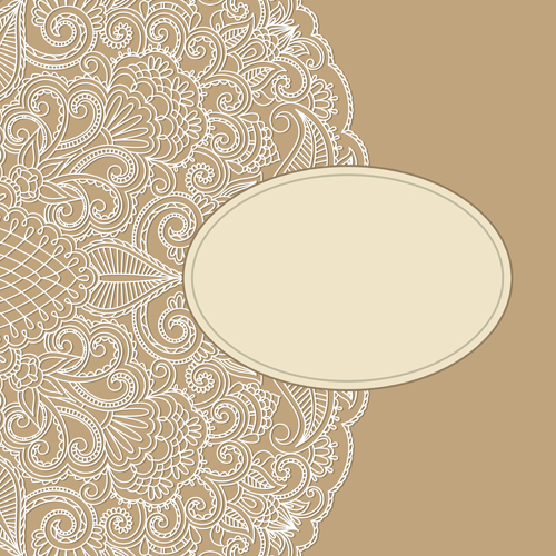 Lace with Vintage vector backgrounds 02 vintage lace   