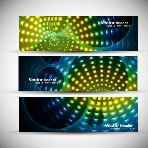 Abstract Colorful design elements banner vector 01 elements element colorful banner abstract   