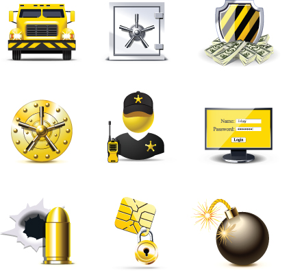 Set of Business Finance Icons vector 04 icons icon finance business   