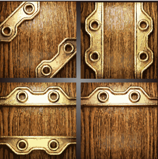 Old metal and wood vector background 02 wood old metal background   