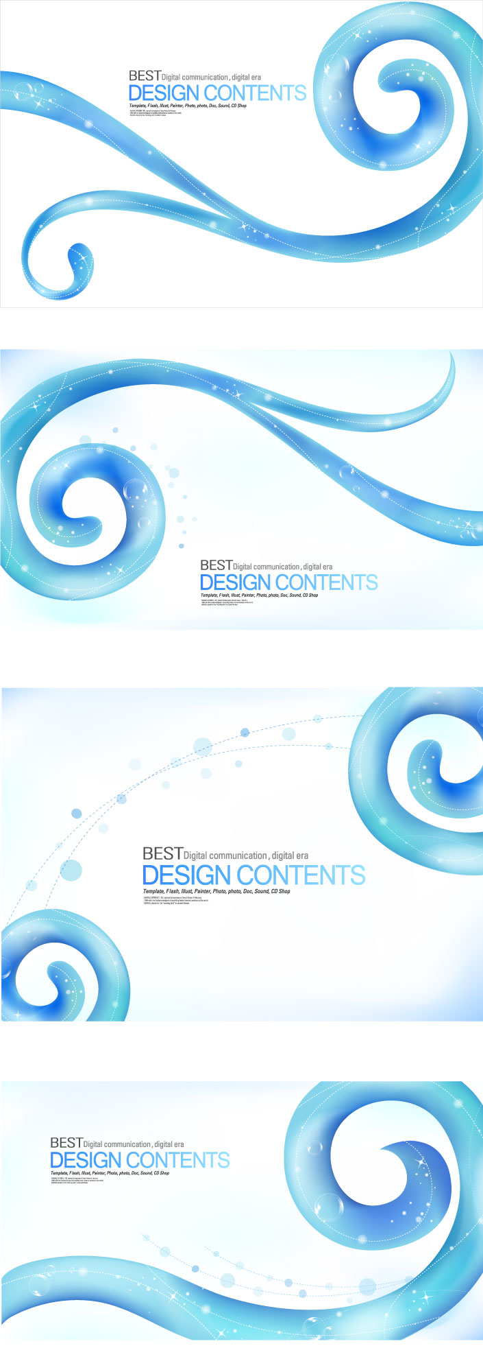 Elements of blue curve striped background blue curve background pictures   