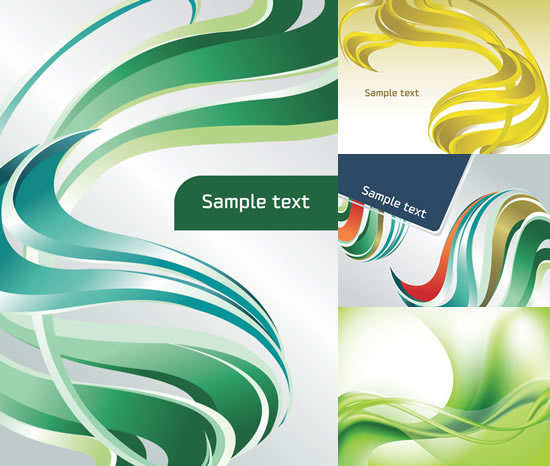 Elements of Dynamic color stripe background vector graphic Color line   