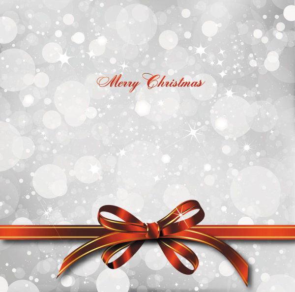 bow merry christmas cards vector 05 merry christmas cards card bow   