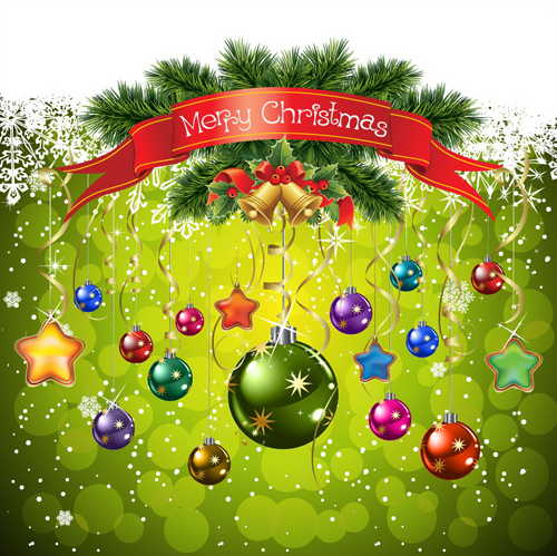 Different Christmas elements vector background graphics 05 elements element christmas   