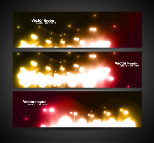Abstract Colorful design elements banner vector 05 elements element colorful banner abstract   