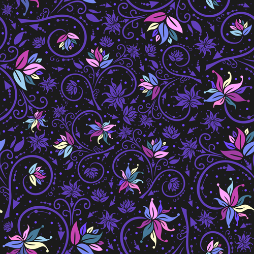 Seamless floral pattern beautiful vector material 05 seamless pattern floral pattern floral beautiful   