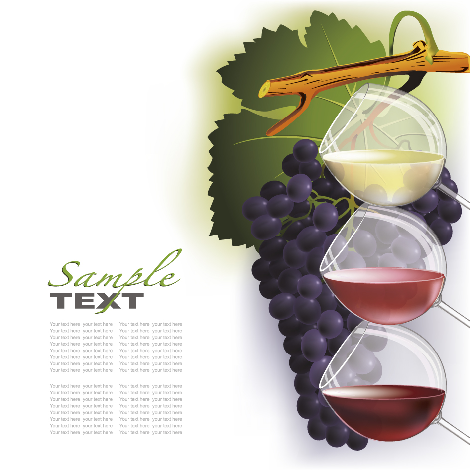 Wine design elements vector 02 wine elements element design elements   