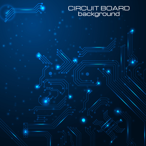 Creative circuit board concept background vector 02 creative concept background concept circuit board background vector background   