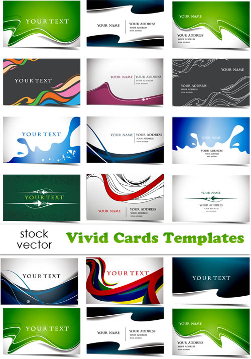 Elements of Vivid Cards Templates vivid elements element cards card   