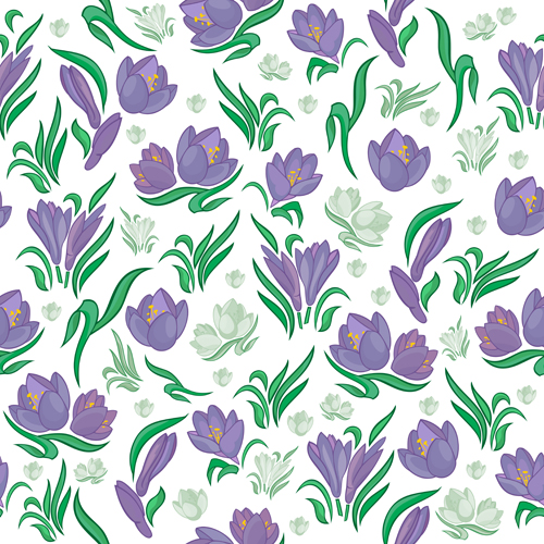 Seamless floral pattern beautiful vector material 02 seamless pattern floral pattern beautiful   