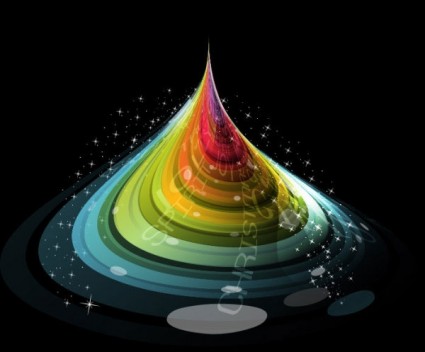 Abstract shapes with color vector shapes color abstract   