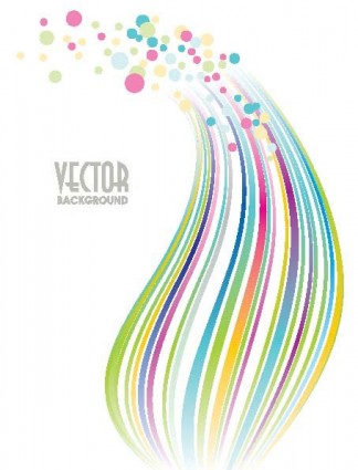 Colored lines with dot vector background lines line fashion dot colored background   