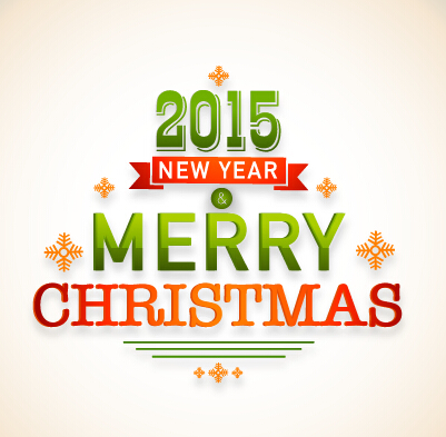 2015 New year and merry christmas label design vector 01 new year merry christmas label christmas 2015   