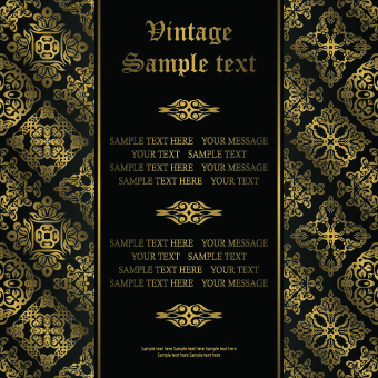 Vintage ornament background art 05 vintage ornament background   