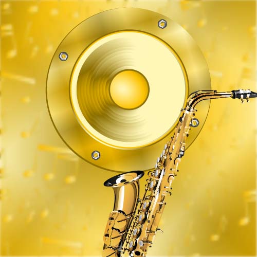 Jazz music creative background vector 04 music creative background   