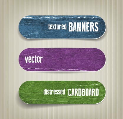 Textured banners design vector 04 textured texture banners banner   