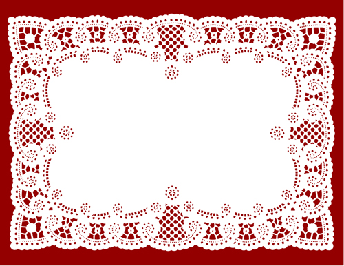 Vintage Lace ribbons vector 04 vintage ribbons ribbon   