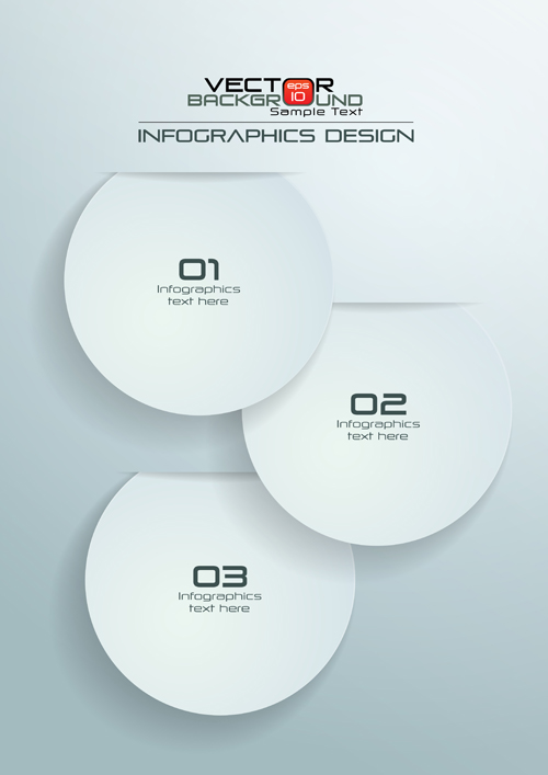 Paper Infographics white vector design 04 white paper infographics   