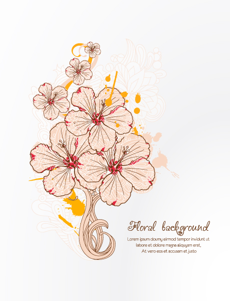 Vintage Spring floral background 33 vintage spring floral background floral background   