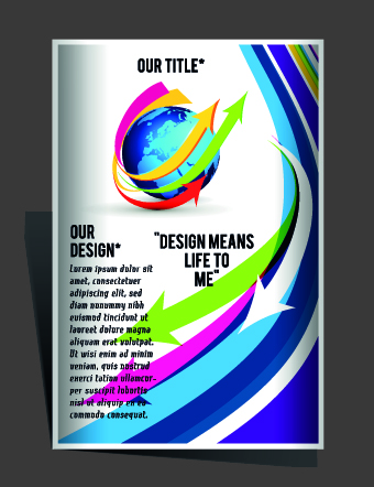 Modern Flyers and brochure design vector 01 modern flyer brochures brochure   