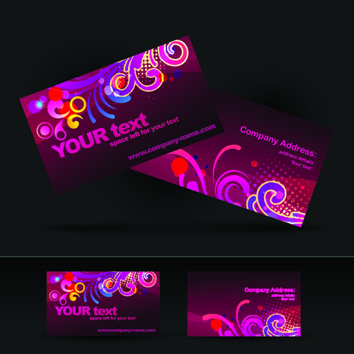 Brilliant Business card design vector 01 business card business brilliant   