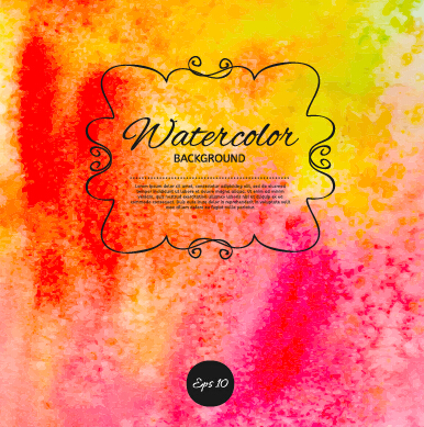 Bright watercolor background graphics vector 01 watercolor bright background   