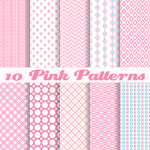 Cute pink pattern vector graphics vector graphics vector graphic pink pattern vector pattern graphics   