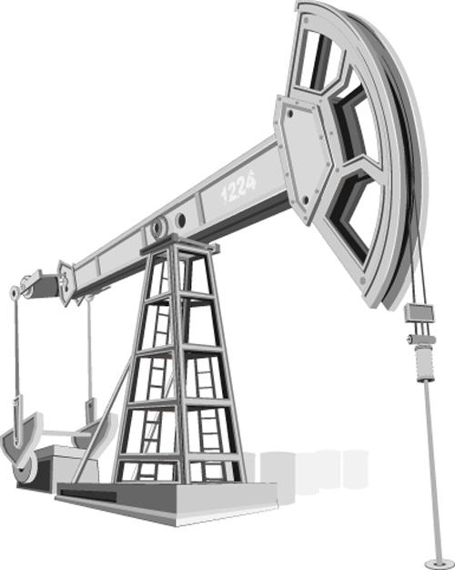 Set of Gas and oil design elements vector 04 103475 oil gas elements element   