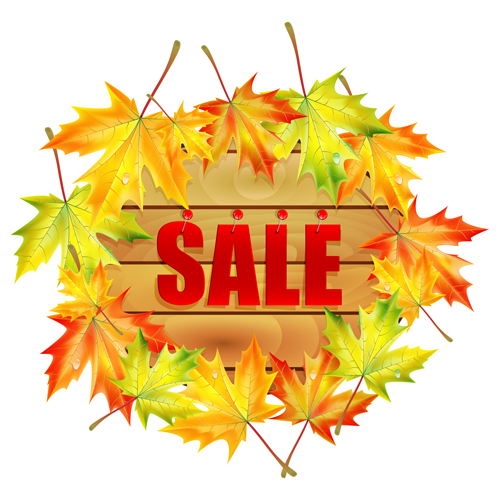 Creative Autumn sale design vector 04 vector sale design sale creative   