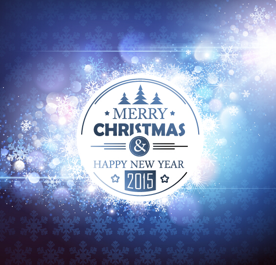 2015 new year and christmas dream background vector 01 new year dream christmas 2015   