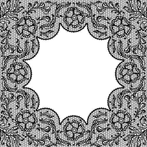 Vector Old lace background art 01 old lace   