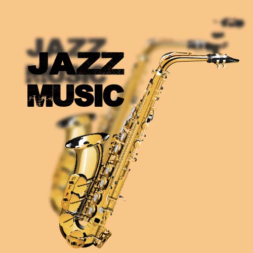 Jazz music creative background vector 02 music creative background   