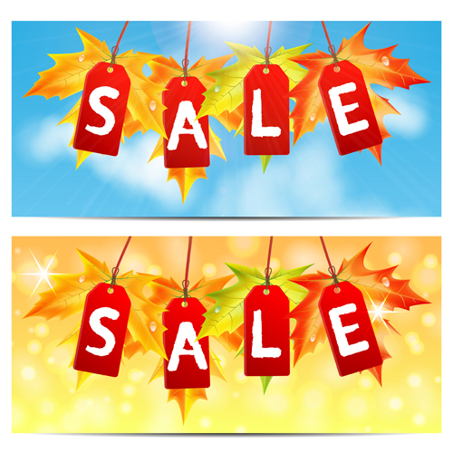 Creative Autumn sale design vector 02 sale design sale creative   