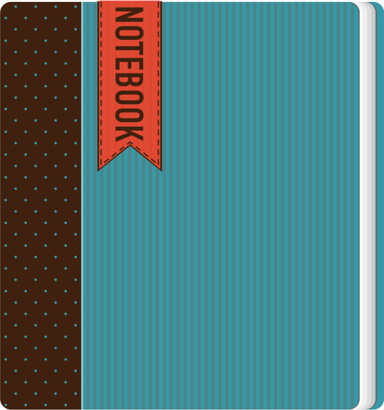 Notebook vector notebook design   