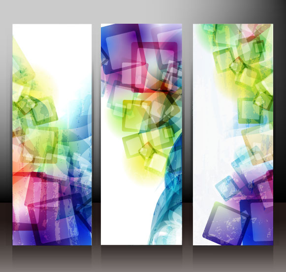 Banner design elements Abstract of vector 01 elements element abstract   