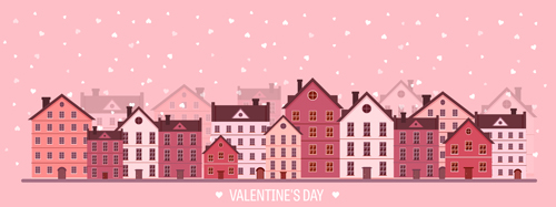 Valentines tay city template vector 09 valentines template tay city   