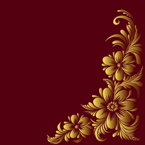 Ornate floral decorative border corner 04 ornate floral decorative border decorative Decorativ decor   