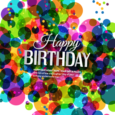 Template birthday greeting card vector material 10 greeting card vector card birthday   