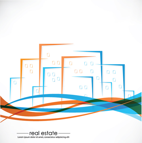 Elements of Real Estate Design vector material 03 real estate Real Estate elements element   