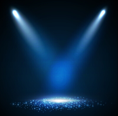 Shining spotlight design vector background 01 spotlight shining   