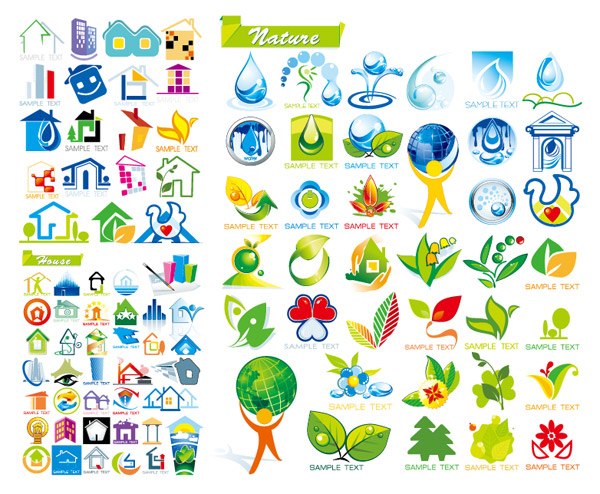 And ecological house icon vector icon house ecological and   