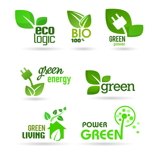 Eco and bio creative logos vector 01 logos logo ecology Ecol creative bio   