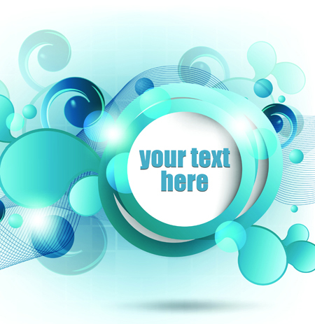 Range Circle for text Template vector background 04 text template range circle   