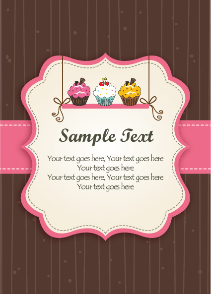 Set of Cute Baby backgrounds vector 03 cute baby   