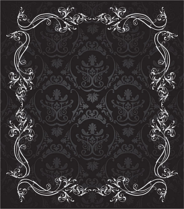 Ornate gorgeous Border vector 91469 lace gorgeous   